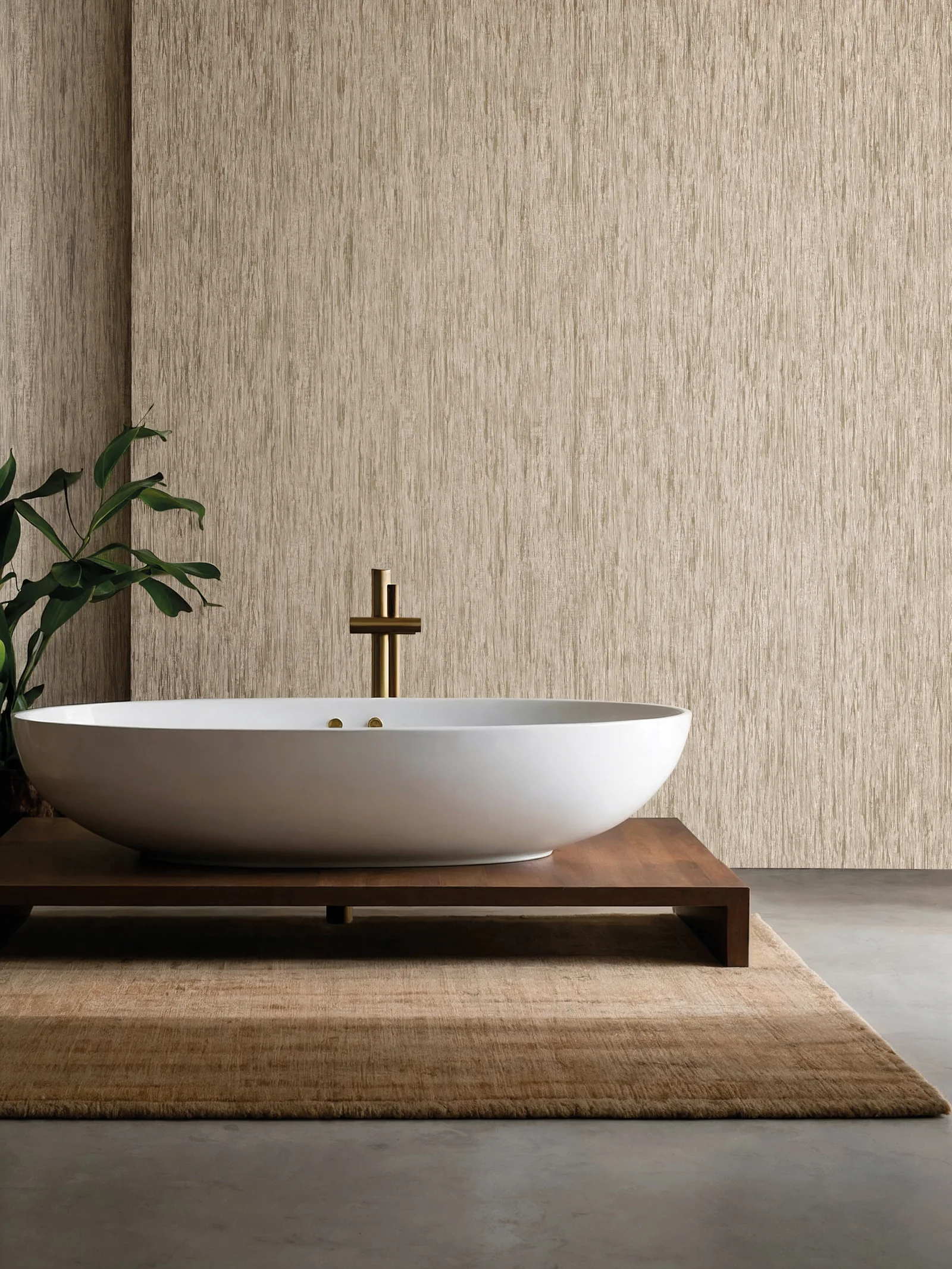 Detail shot of a Essential wallpaper pattern