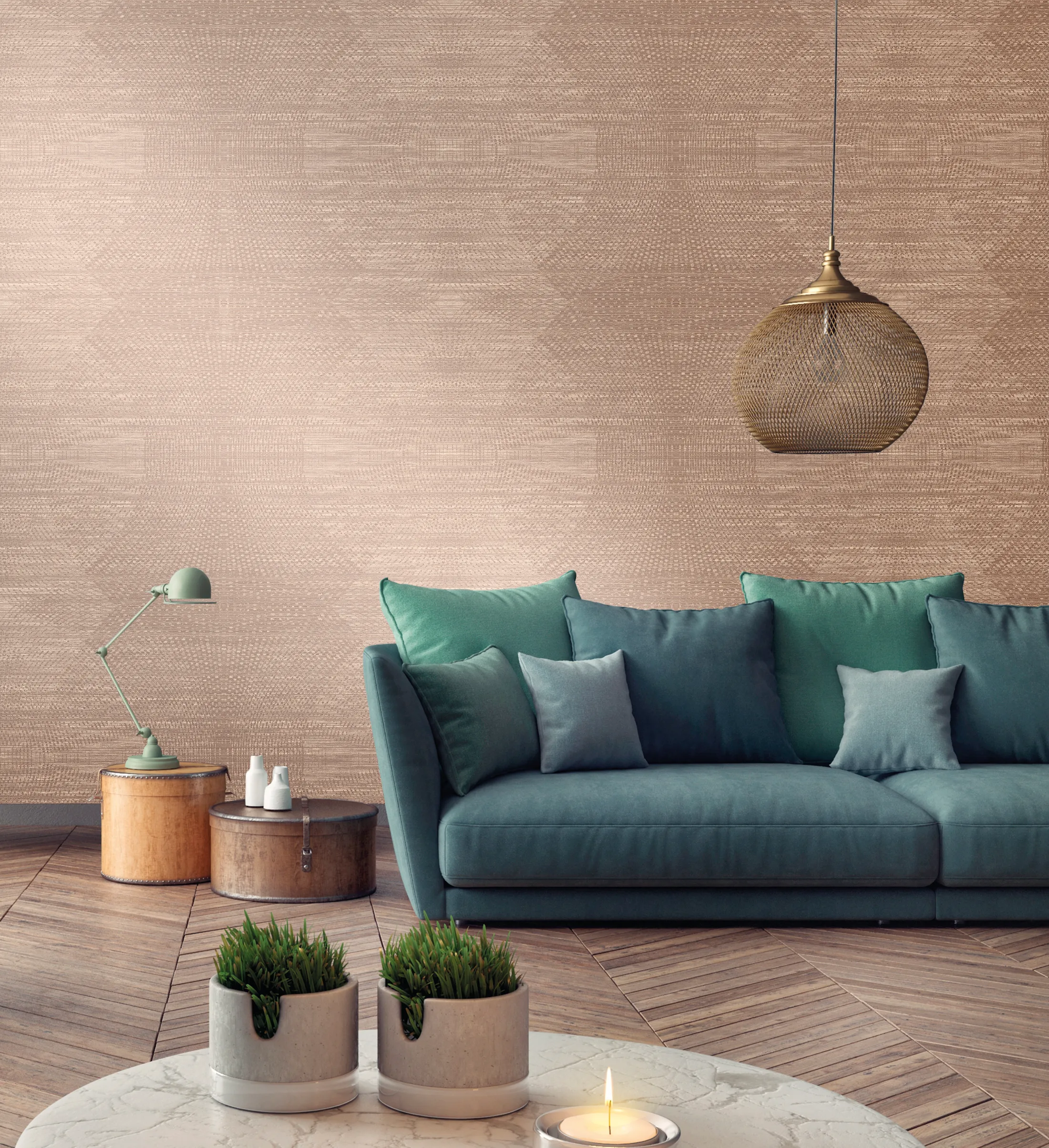 Kata wallpaper installation, Greater Toronto Area