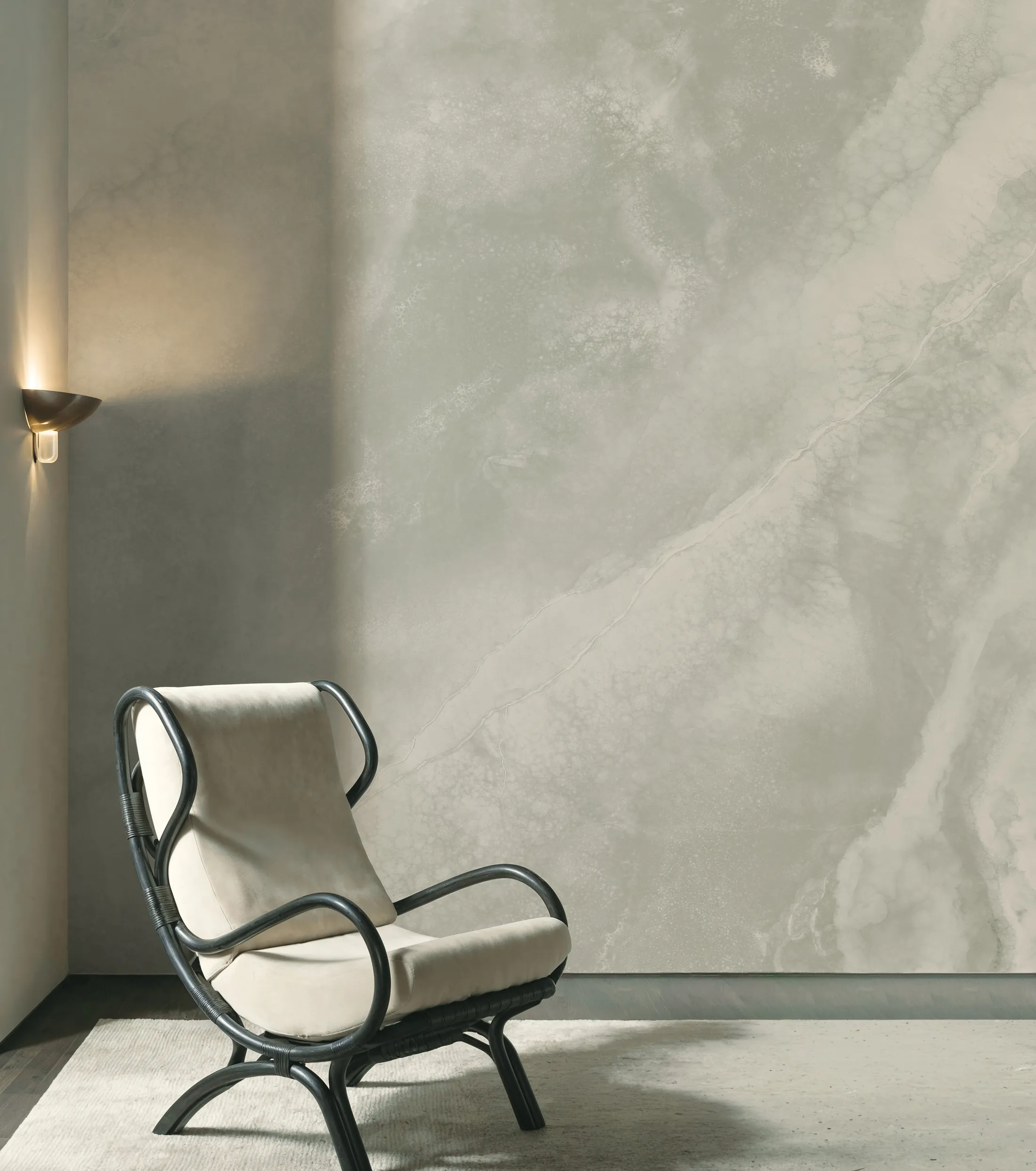 Stone wallpaper installation, Greater Toronto Area