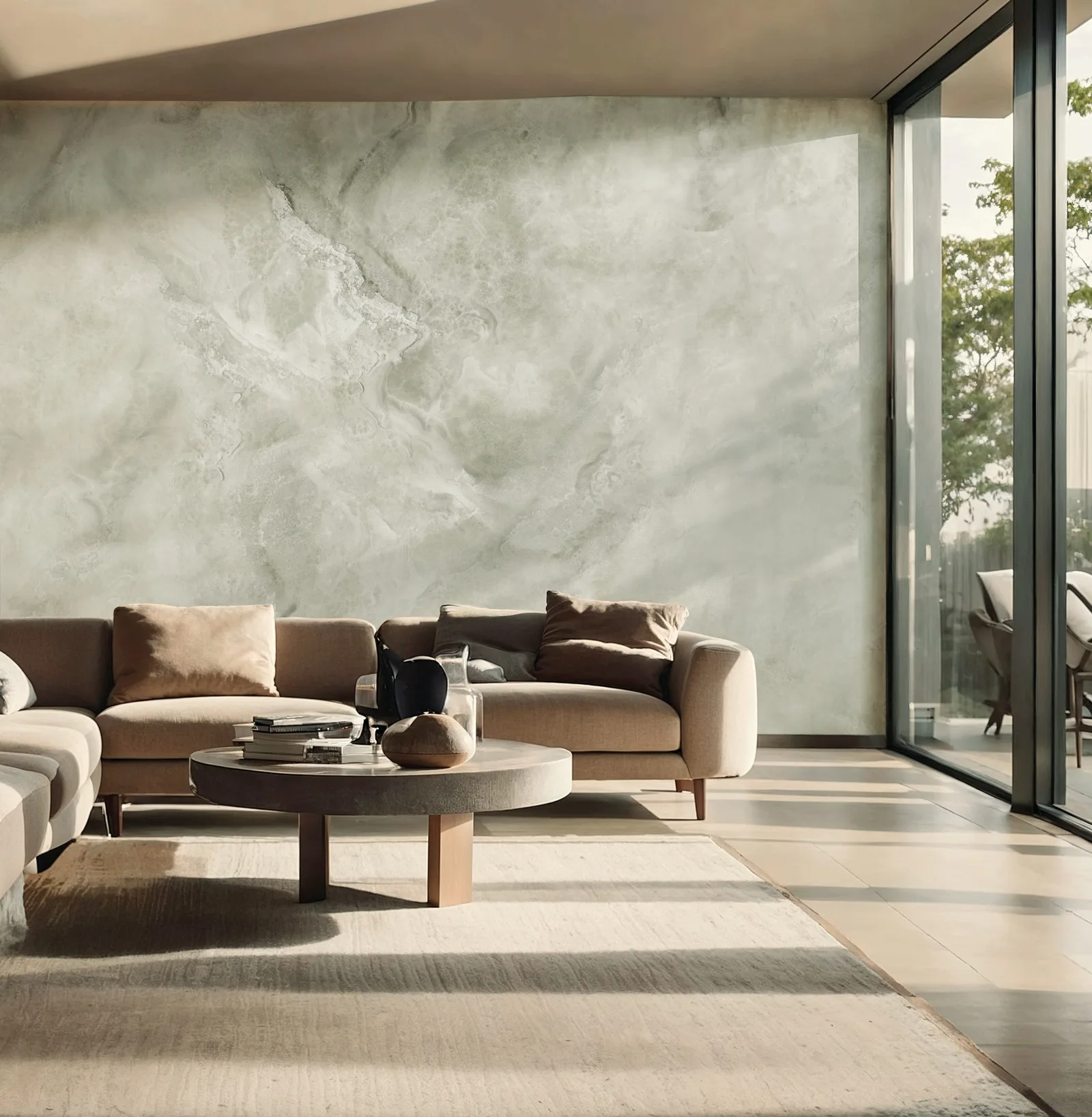 Stone wallpaper install 3