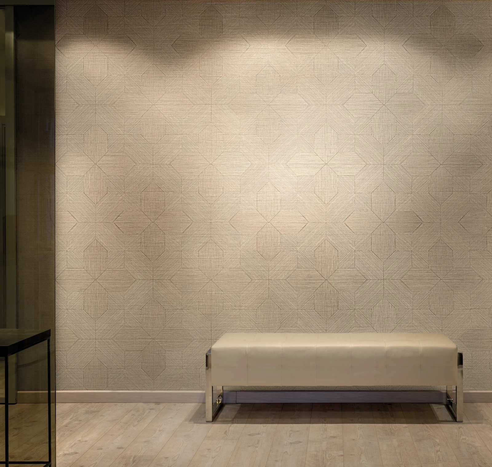 Sustainable wallpaper install 4