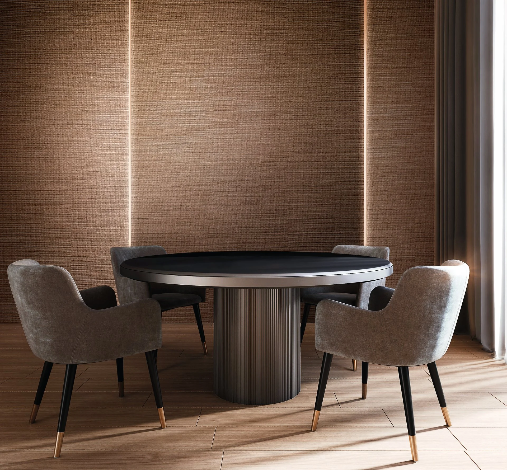 Aurora dining room, previous cover view