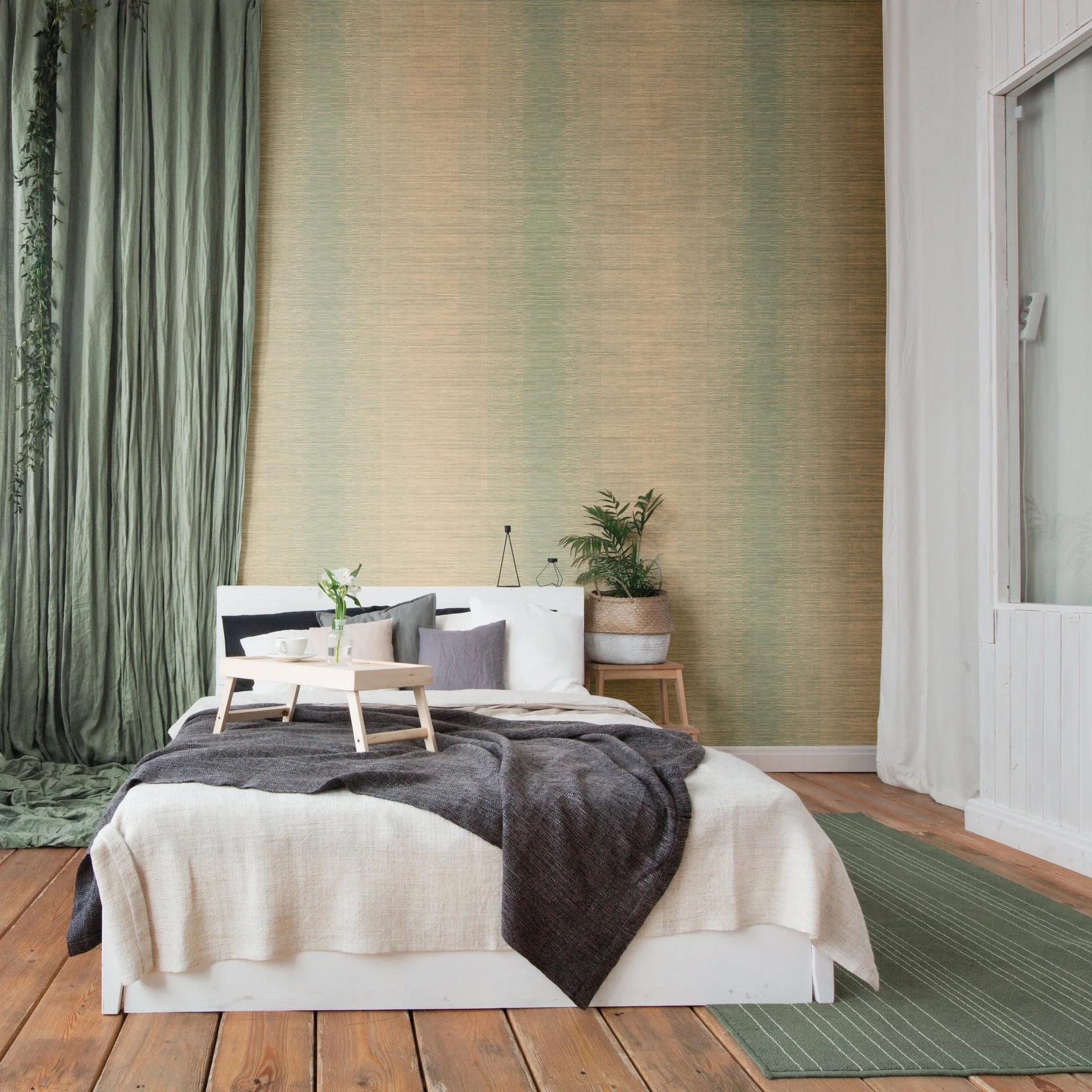 Richmond Hill nursery wallpaper installation