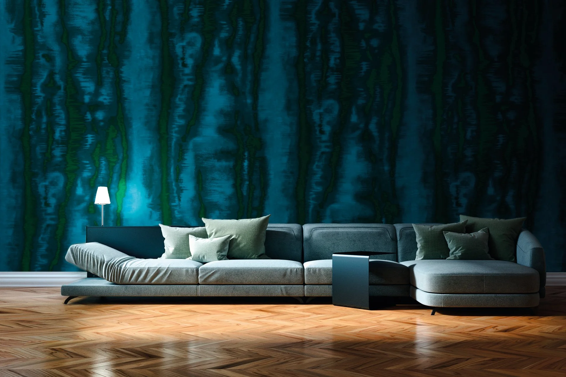 Vaughan feature wall, another angle